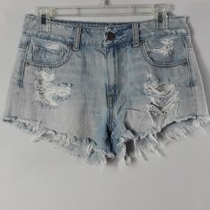 American Eagle outfitters raw hem shorts